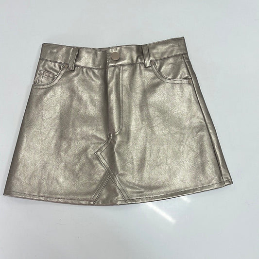 Gold Woven Skirt