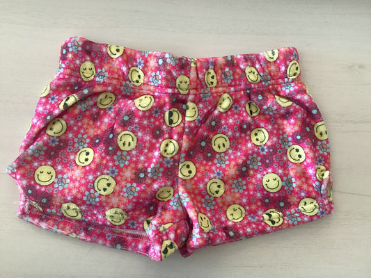 Preppy Goose spring flowers plush shorts