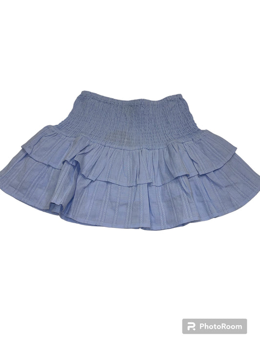 Little Olin Blue Ruffle Skirt
