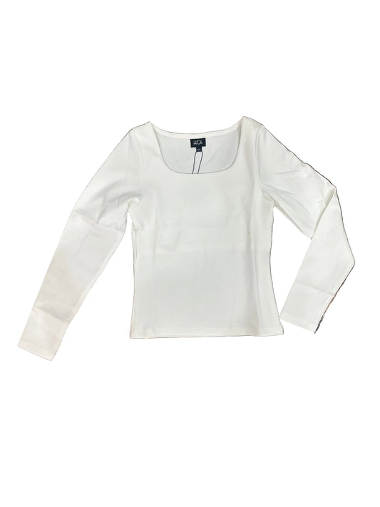Cotton Blend White Top