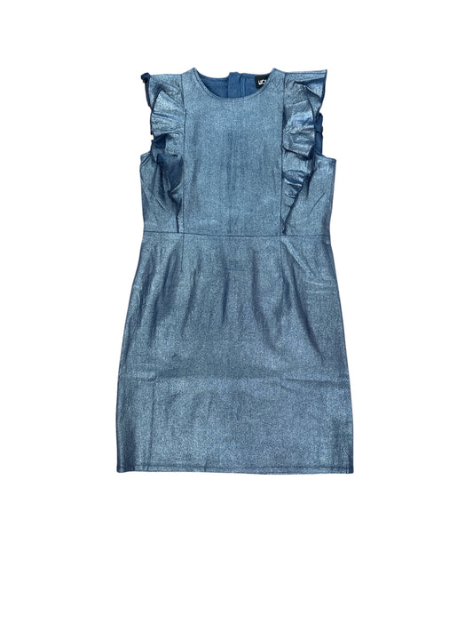 Little Olin Silver Denim Dress