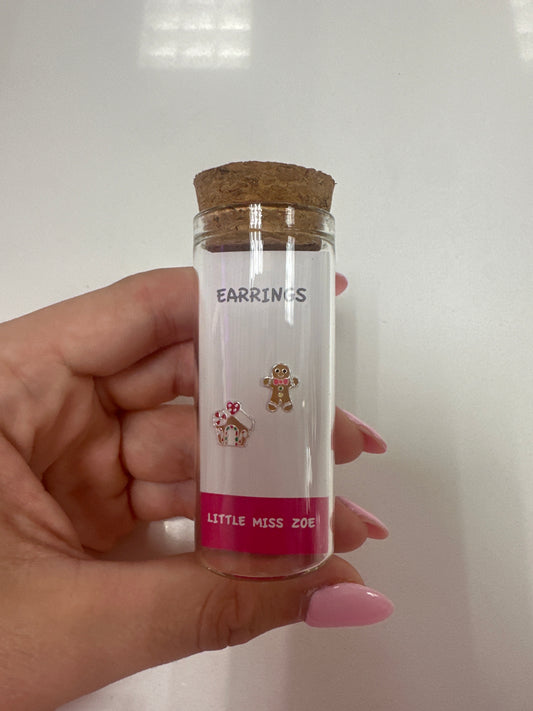 LMZ Gingerbread Studs