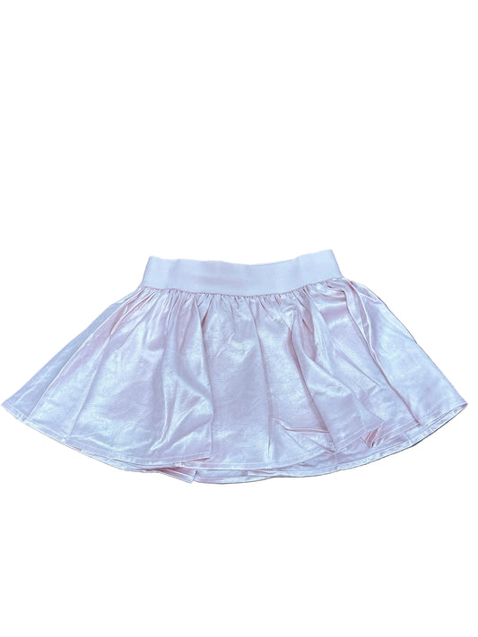 Pink Shimmer Gathered Skort