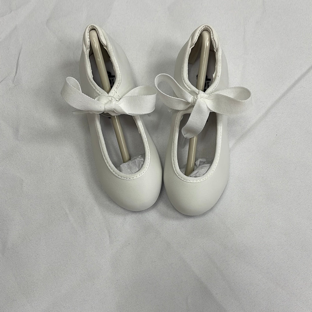 Danznmotion white tap shoes