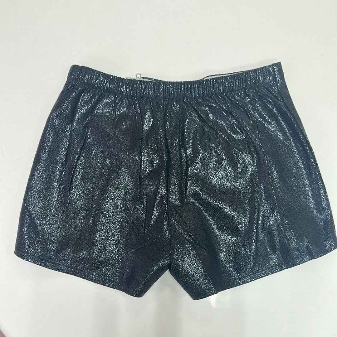 Mia black and silver skort