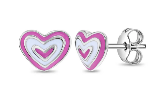 In Season Lovestruck Heart Studs