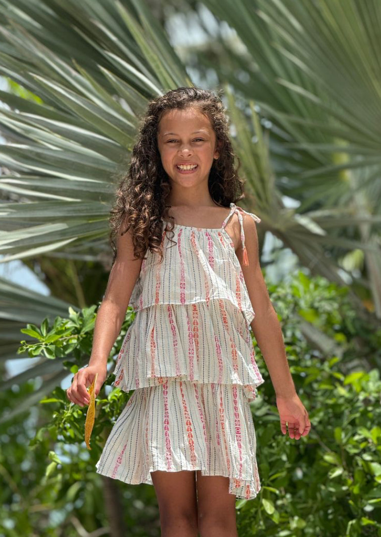 Flapper-Style Tiered Sundress