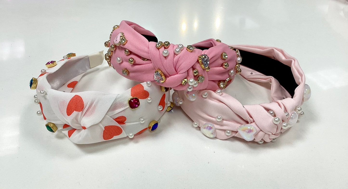 Heart headband Valentine’s Day