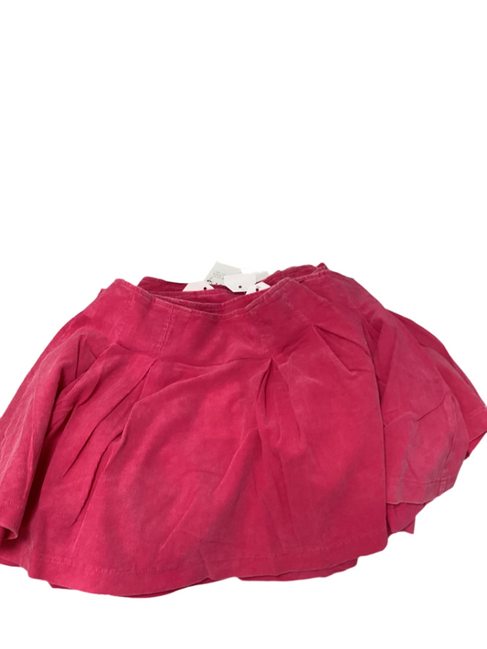 Sadie & Sage corduroy pleated skirt pink