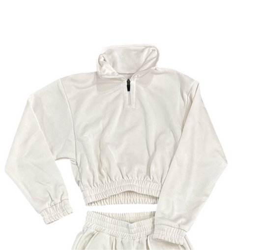 If So Zip Up White