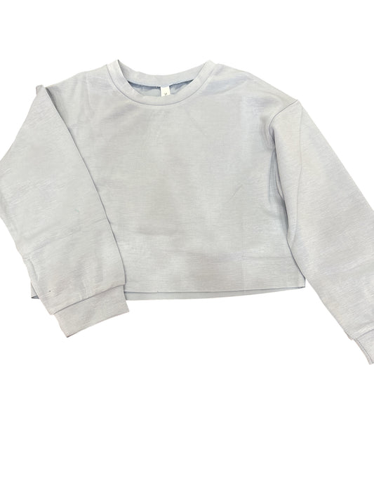 Winter long sleeve crop top