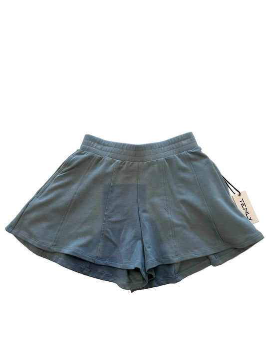 French Terry Raw-Seamed Shorts