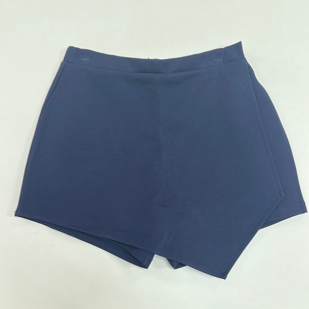 Pleat Alden Navy Skort