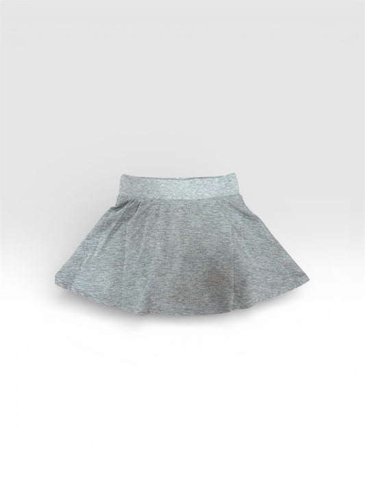 Cotton French Terry Flounce Skirt