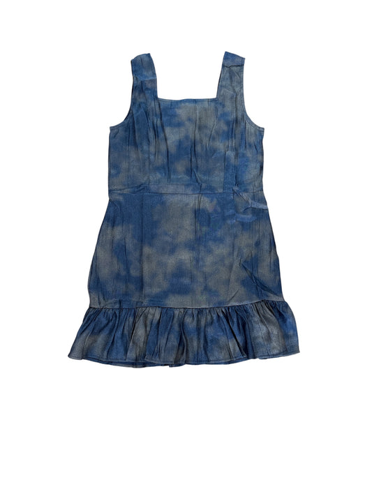 Little Olin Navy Gold Dress