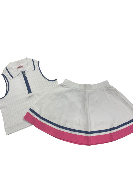 Design History White Tennis Set