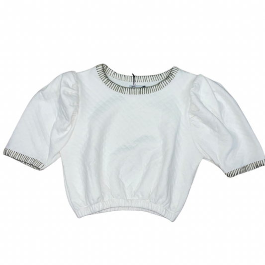 Puff Sleeve Quilted Top