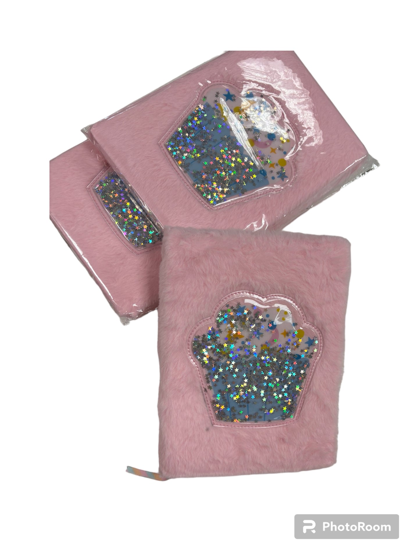 iScream Cupcake Rainbow Furry Journal
