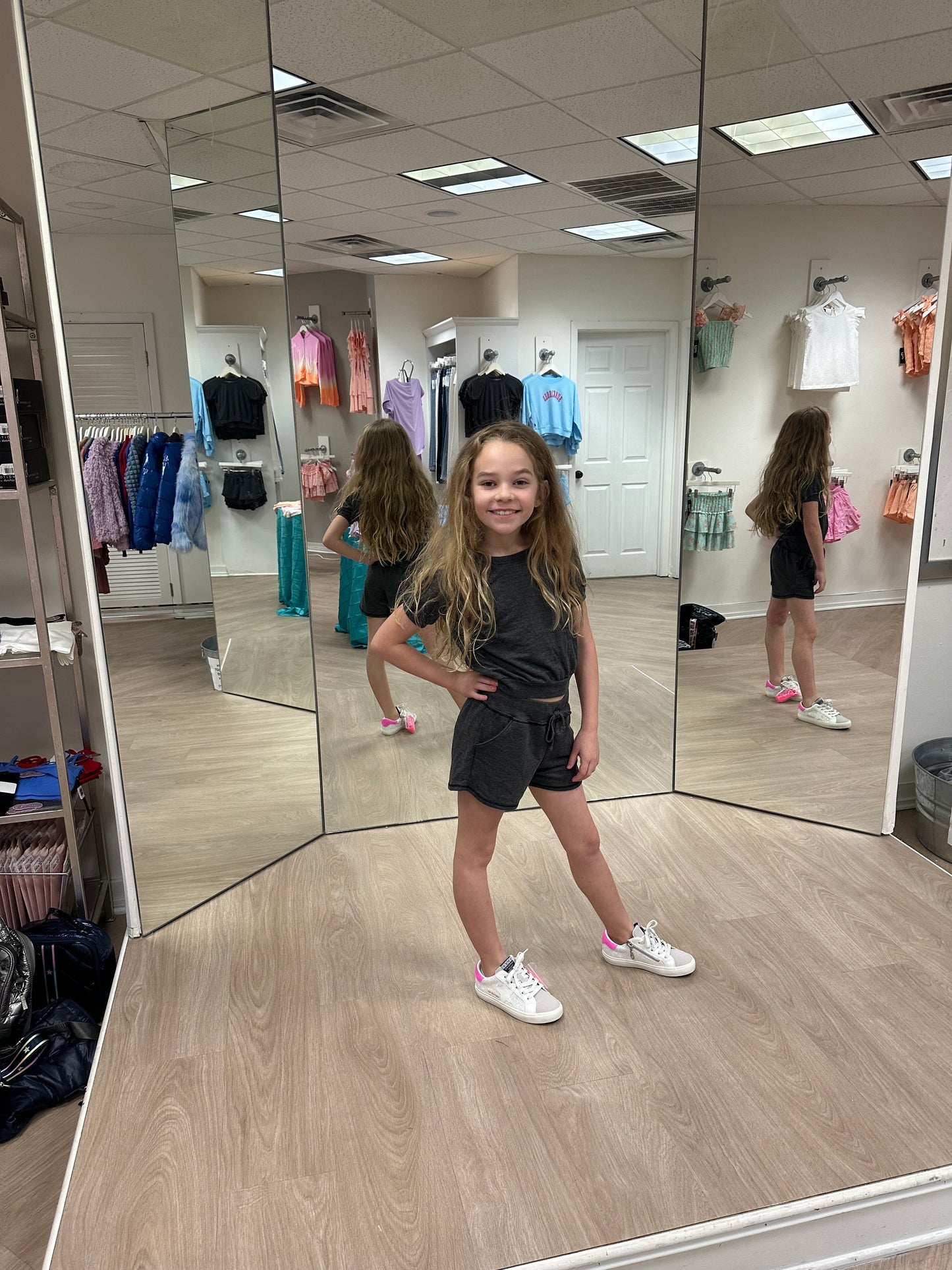 T2Love Banded Sweat Top