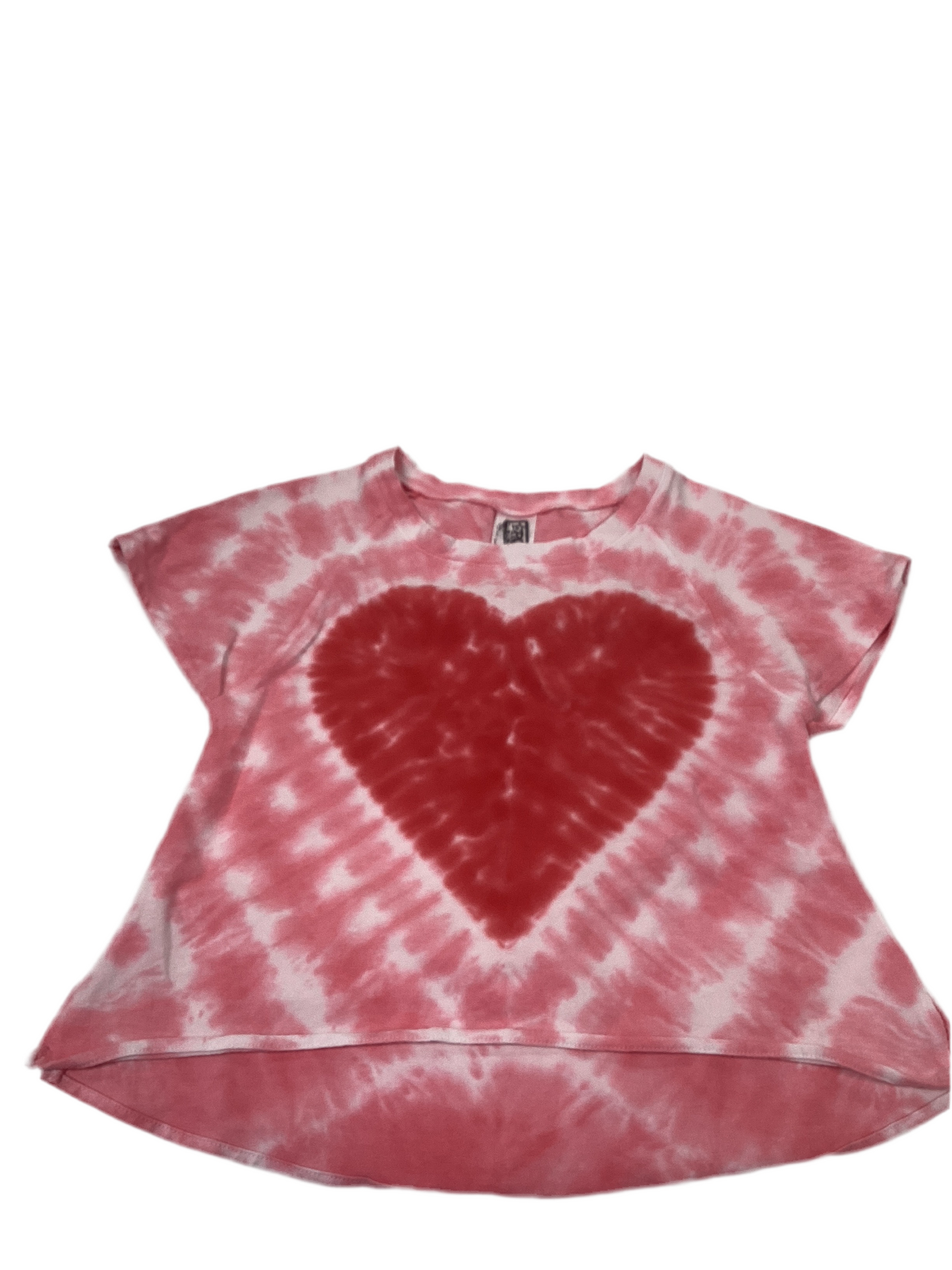 ERGE tie dyed tee heart