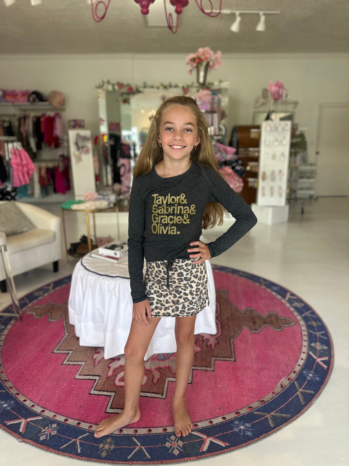 Mini Leopard Skirt/Skort