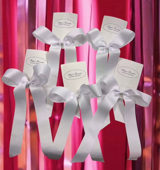 Papa’s Favorite Cheerleader Bow