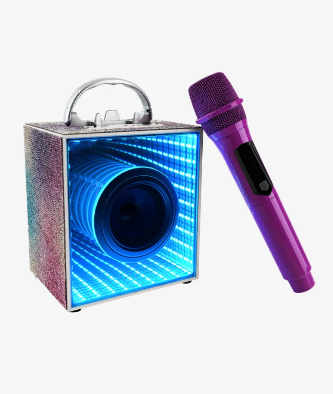 Infinity Speaker & Karaoke Bluetooth Microphone Set