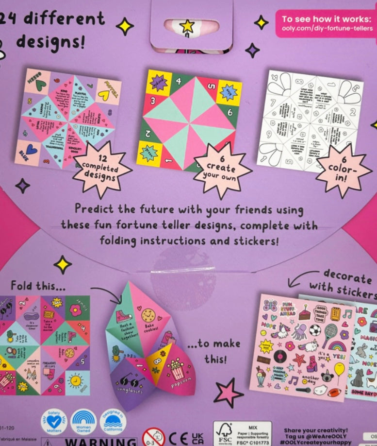 Ooly DIY Fortune Tellers