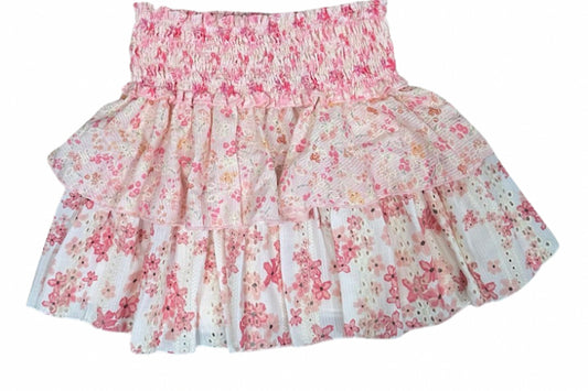 FBZ Pink Smocked Skirt