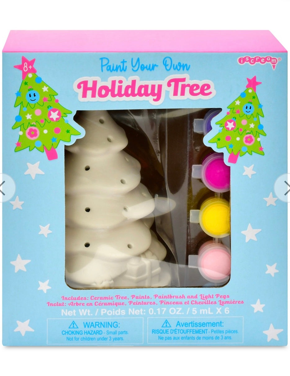IScream Paint Your Own Holiday Tree