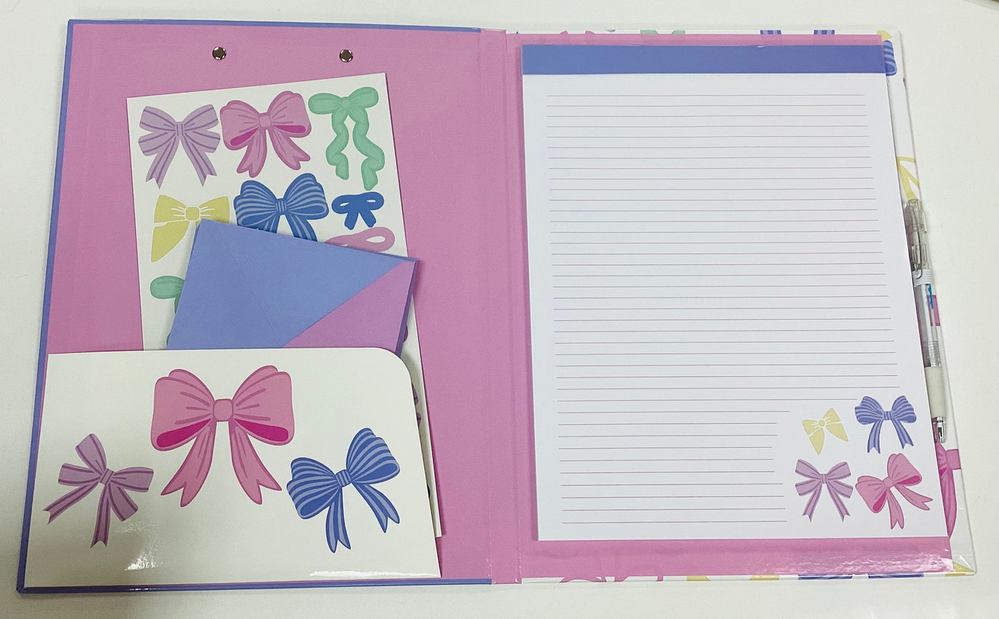 Pretty Bows Clipboard Set