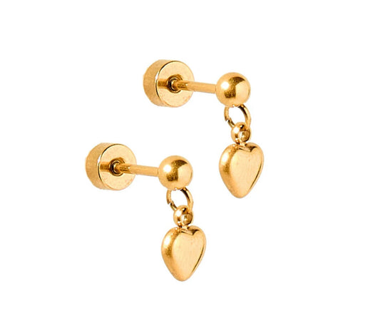 Nap Studs -Millie Heart