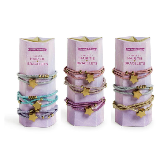 My Lucky Star Set of 3 Elastic Hair Ties