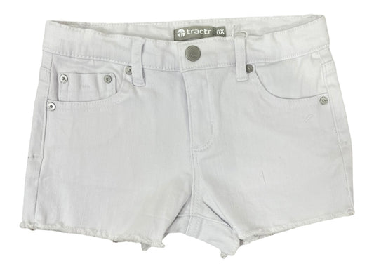 Tractr White Shorts (4-6x)