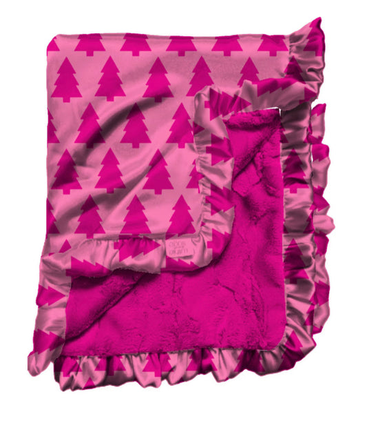 Blanket Pink Christmas