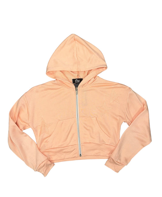 FBZ Peach Zip Up