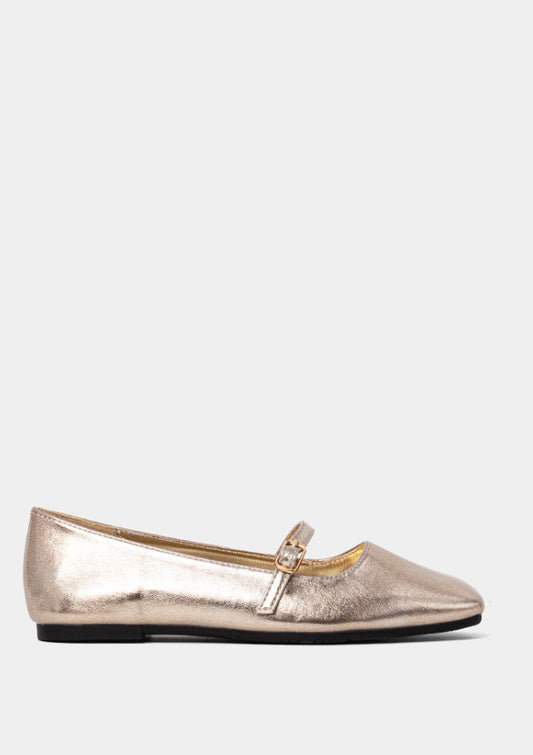 Adele mini light gold shoes