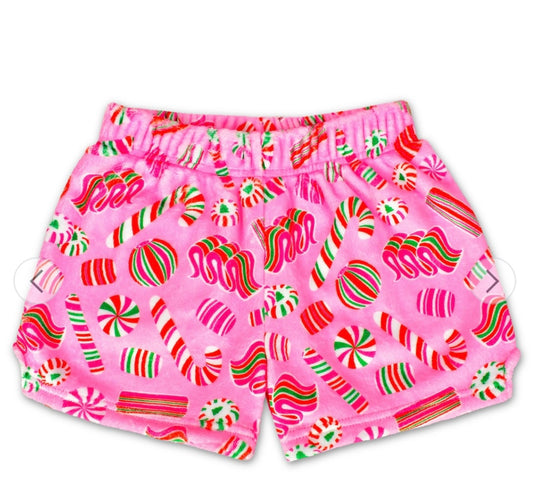 IScream Pretty Peppermint Plush Shorts