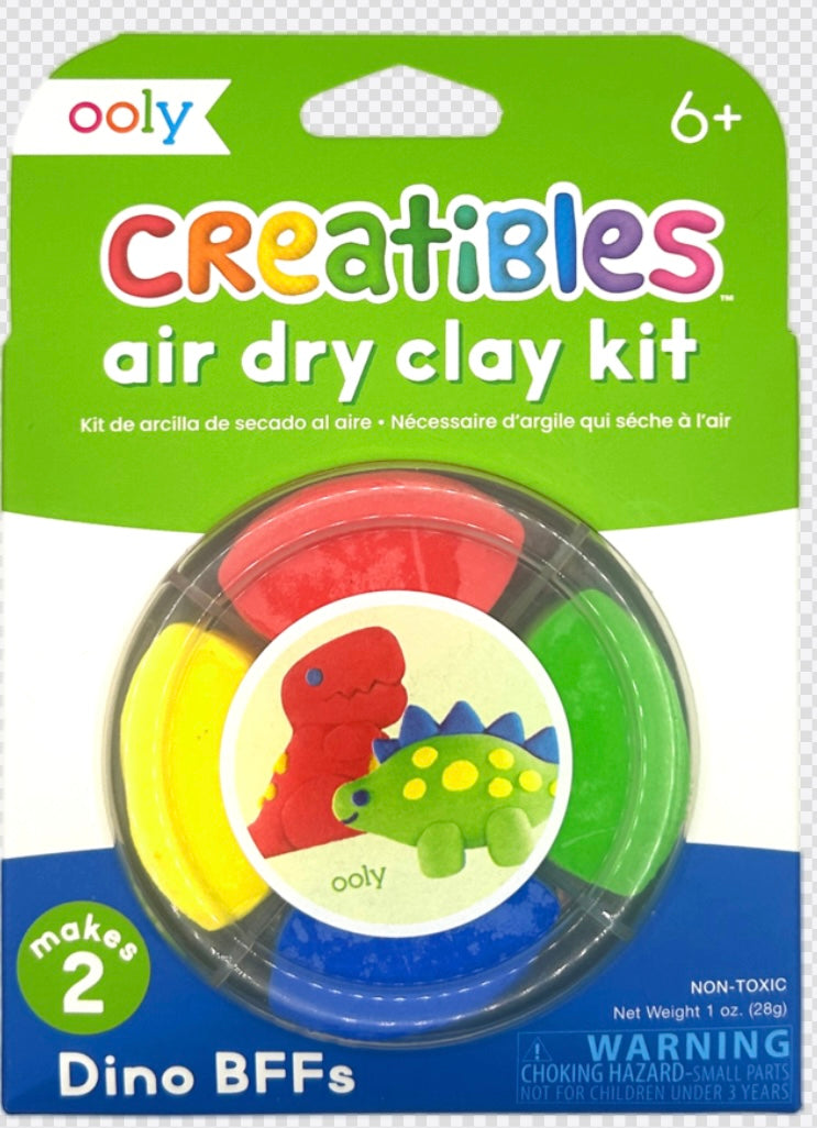 Ooly Creatibles Air Dry Clay Kit