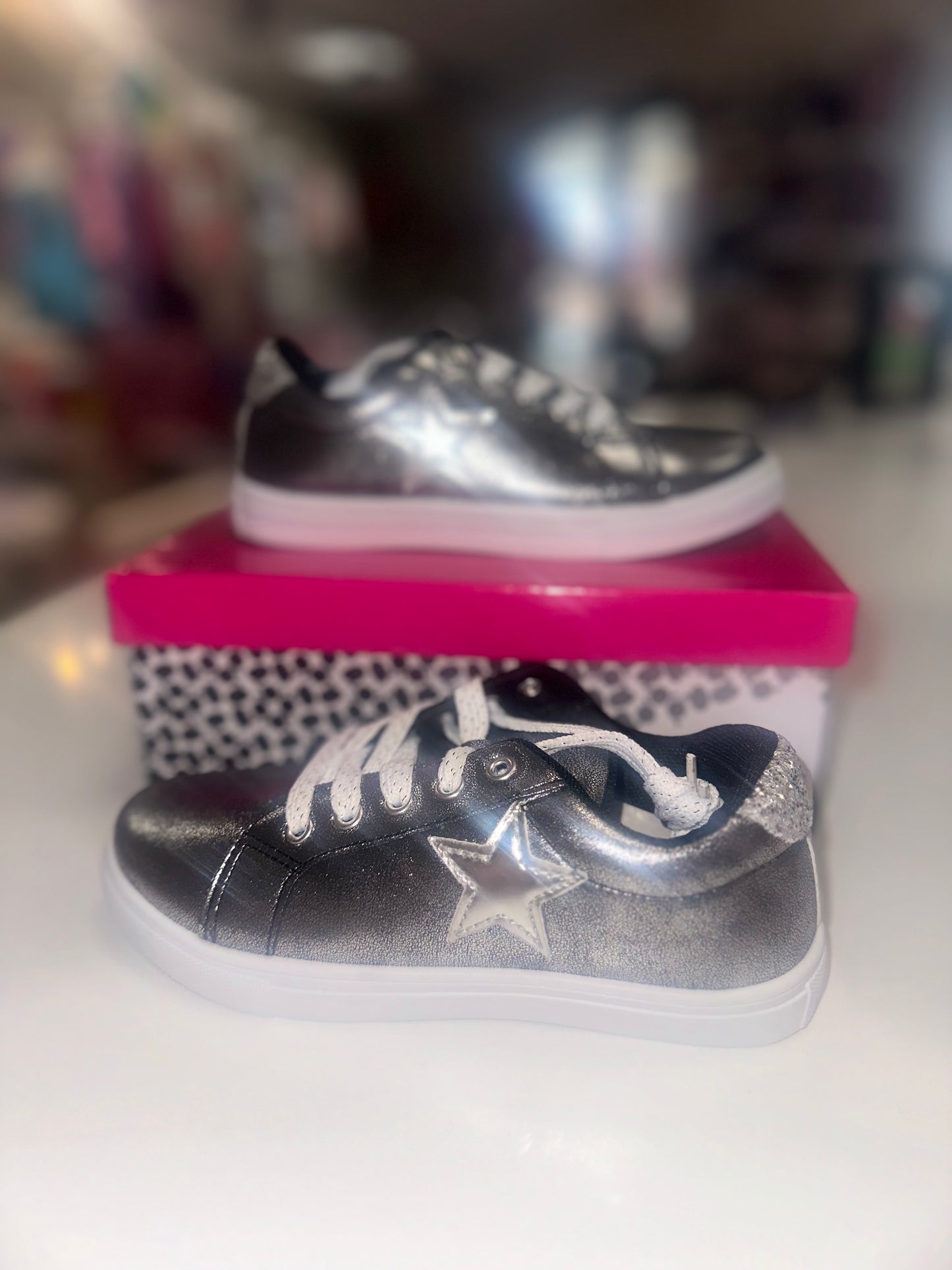 Kensie Silver Sneaker