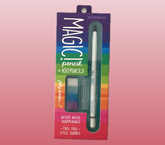 SNIFTY White Magic Pencil & Eraser Set