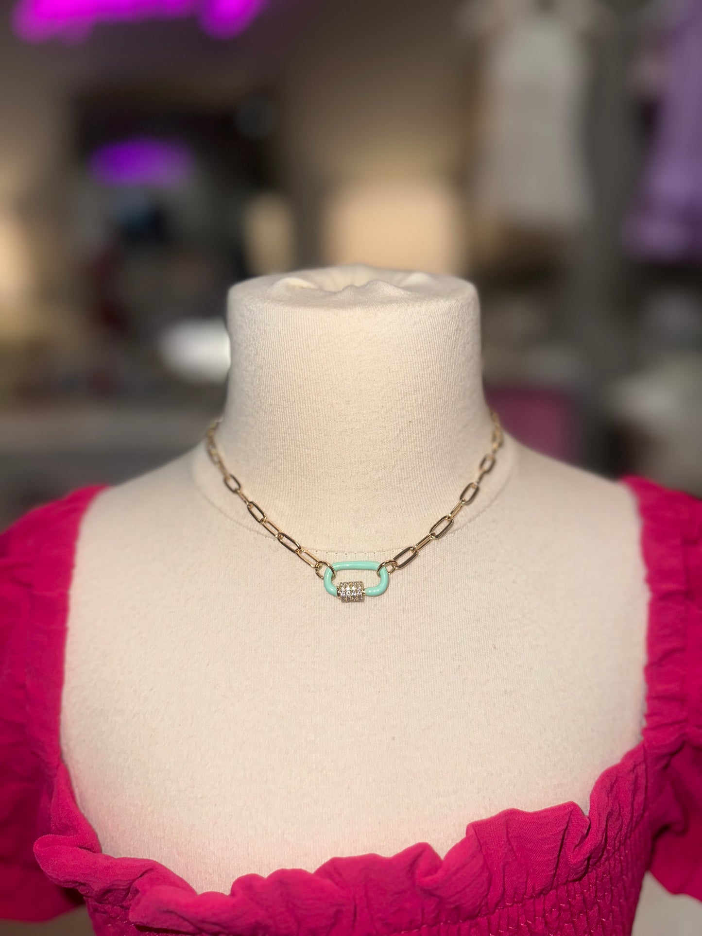 Jane Marie Hooked on you! Necklace