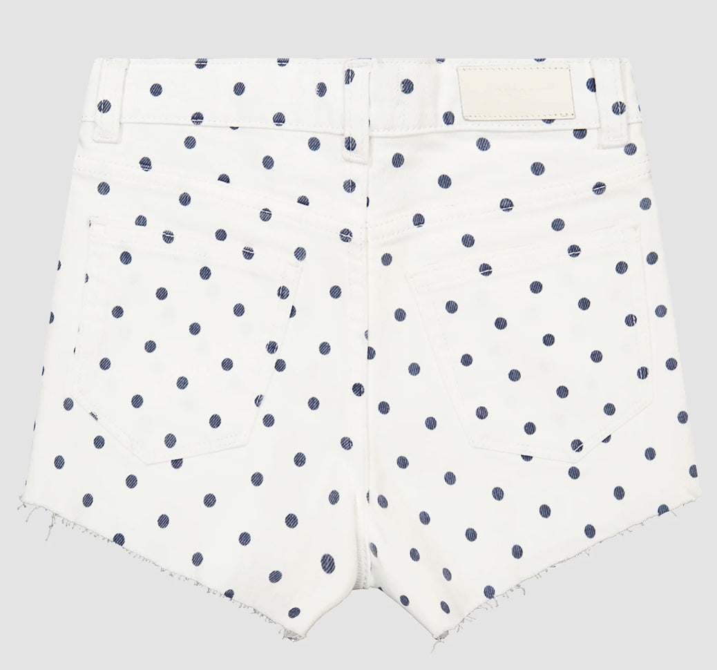 DL Lucy Short Marine Dots