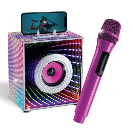 Infinity Speaker & Karaoke Bluetooth Microphone Set