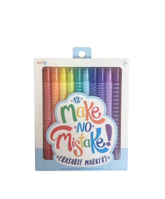 Ooly Make No Mistake Erasable Markers