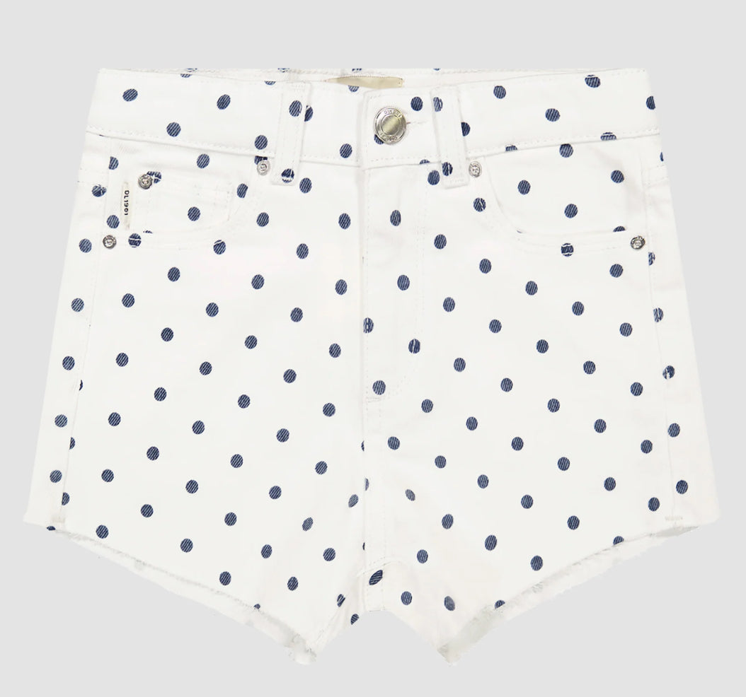 DL Lucy Short Marine Dots