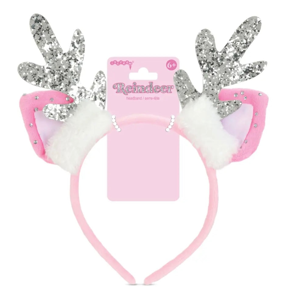 IScream Sparkle Reindeer Headband