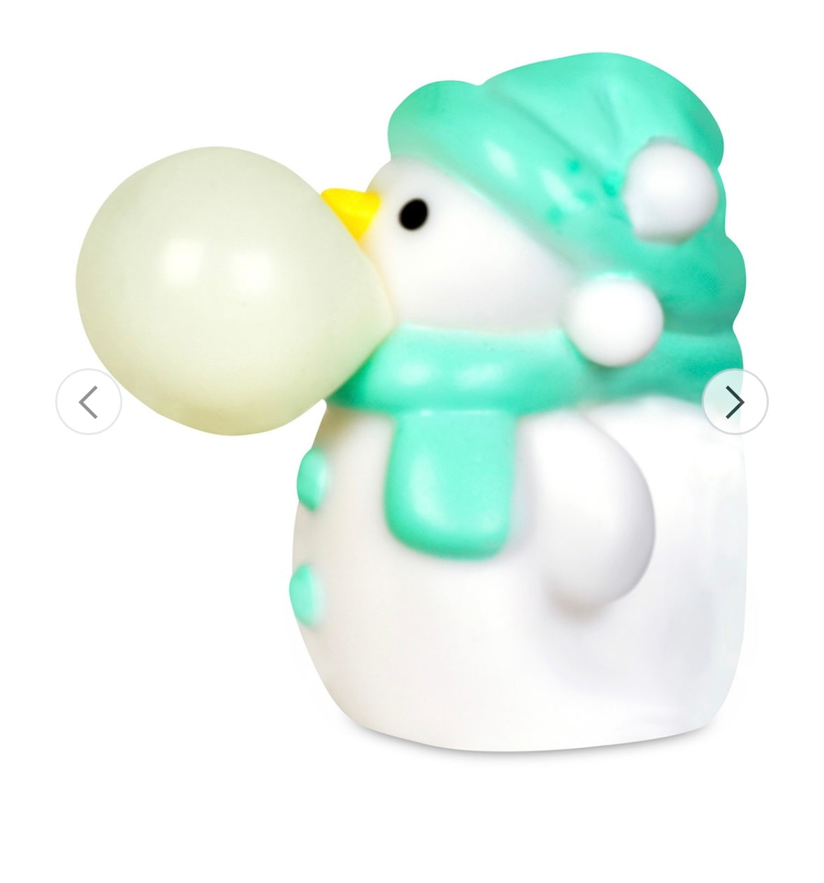 IScream Snowman Bubble Squeeze Toy