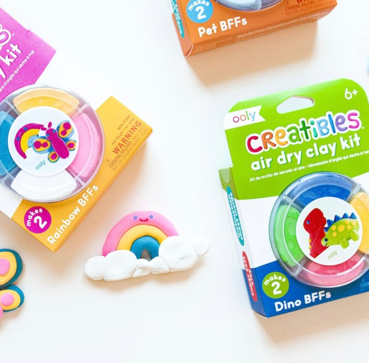 Ooly Creatibles Air Dry Clay Kit