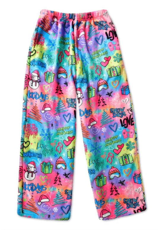 IScream Cory Paige Snow Days Plush Pants